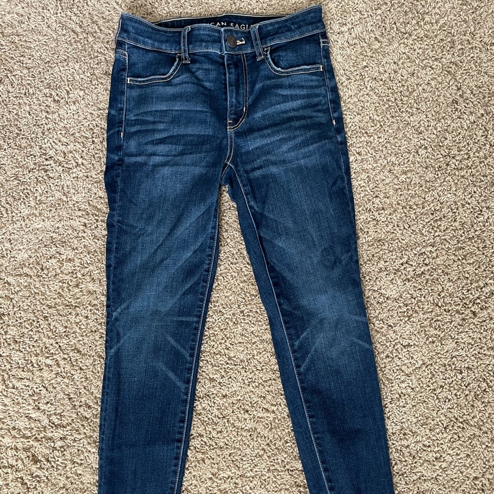 American Eagle Next Level Stretch Cropped Jean